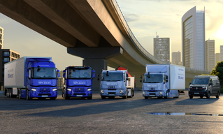 Renault Trucks T High Evolution på bro